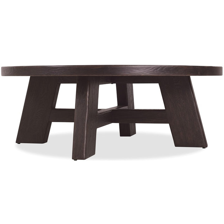 Driftwood - Round Cocktail Table - Burnt Timber