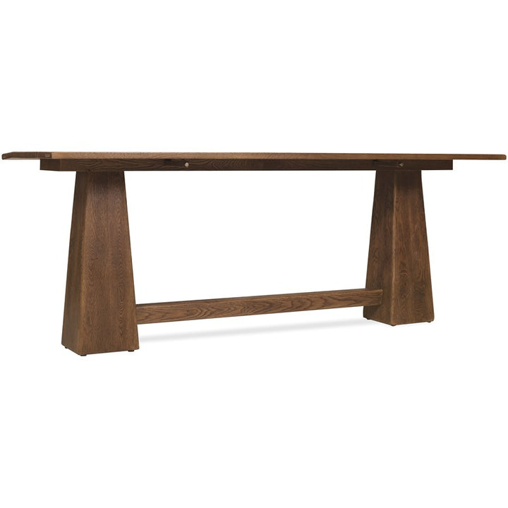 Driftwood - Flip-Top Console Table - Medium Wood