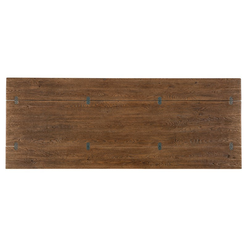Driftwood - Flip-Top Console Table - Medium Wood
