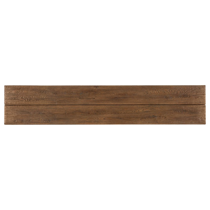 Driftwood - Flip-Top Console Table - Medium Wood