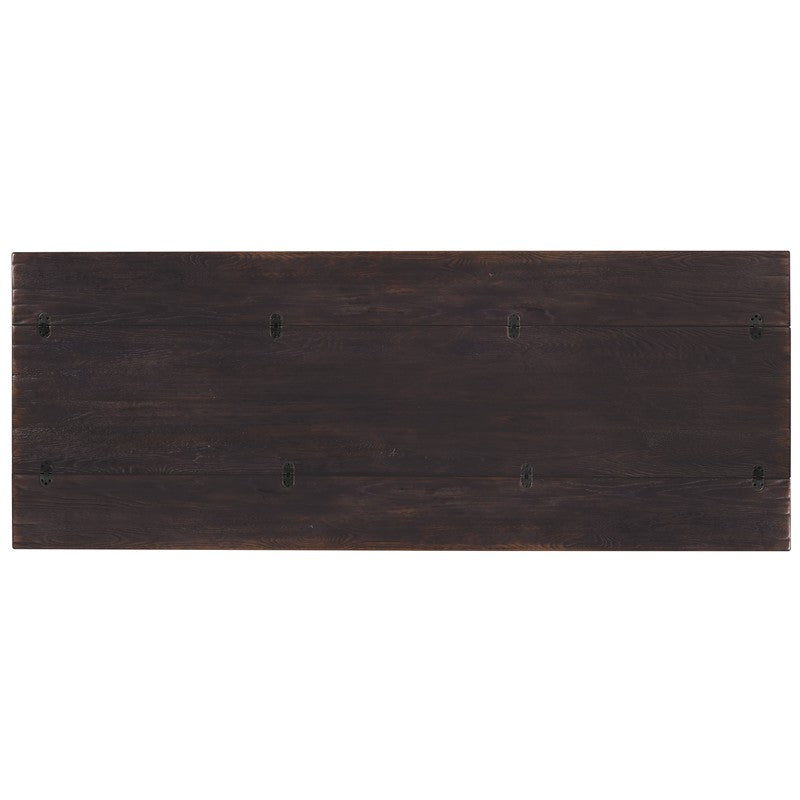 Driftwood - Flip-Top Console Table - Burnt Timber