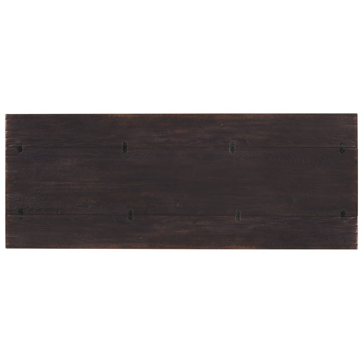 Driftwood - Flip-Top Console Table - Burnt Timber
