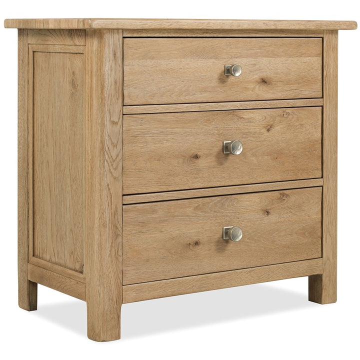 Driftwood - Three-Drawer Nightstand - Buckboard