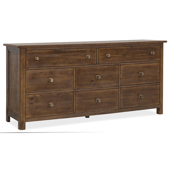 Driftwood - Eight-Drawer Dresser - Worn Saddle