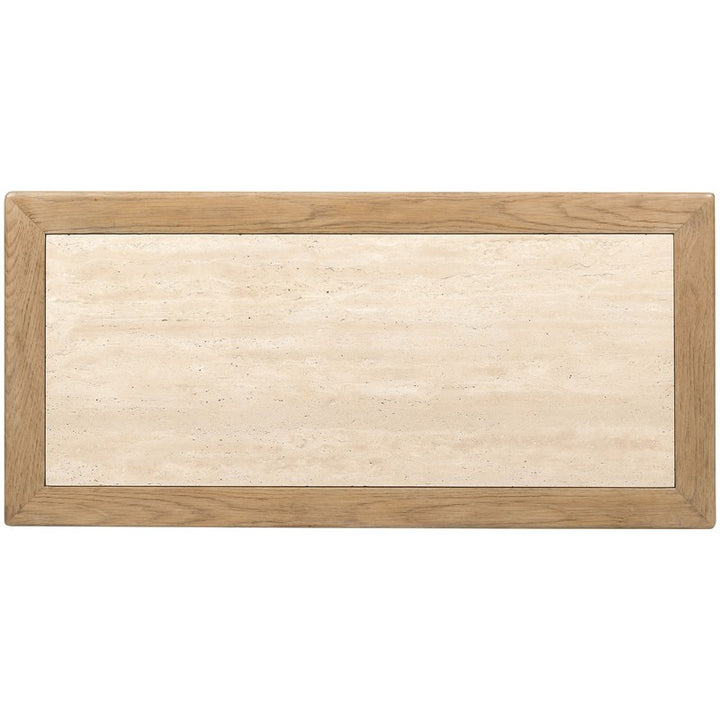 Driftwood - One-Drawer Nightstand With Stone - Buckboard