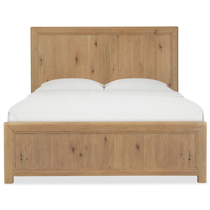Driftwood - King Panel Bed - Buckboard
