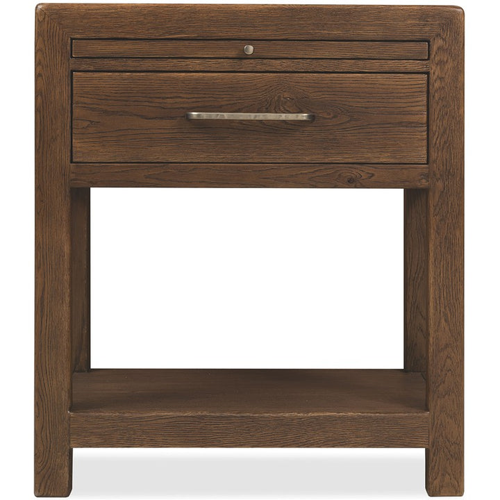 Driftwood - One-Drawer Nightstand - Medium Wood
