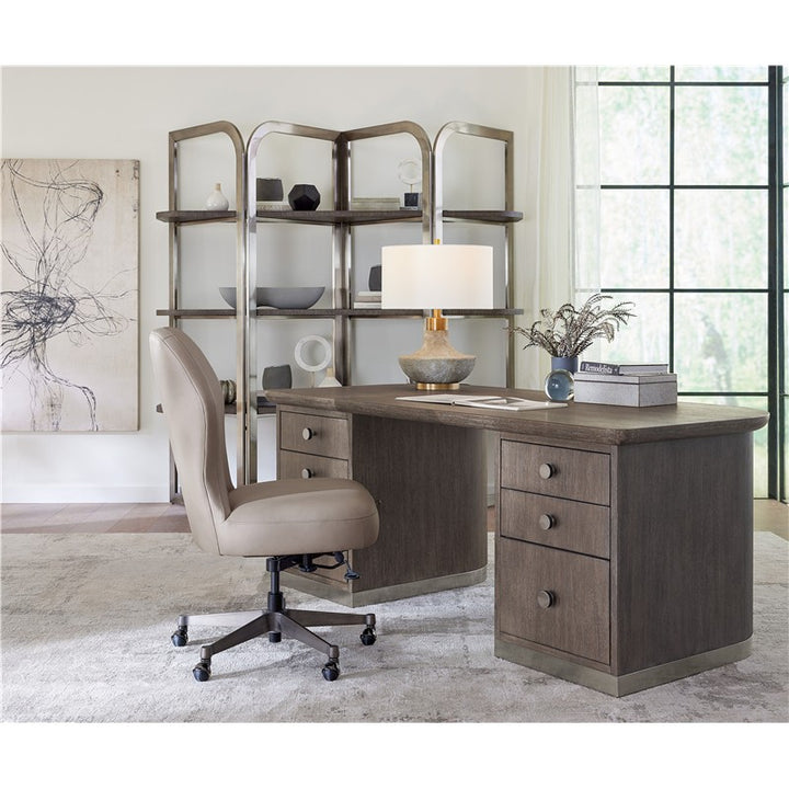 Modern Mood - Executive Desk - Dark Brown