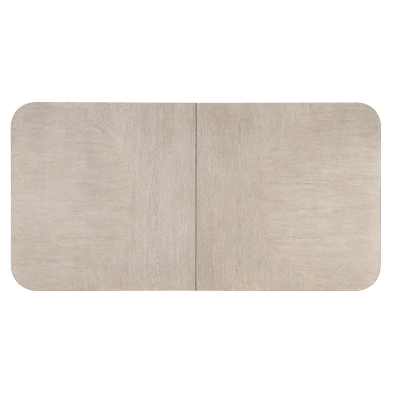 Modern Mood - Leg Dining Table With 1-24" Leaf - Beige