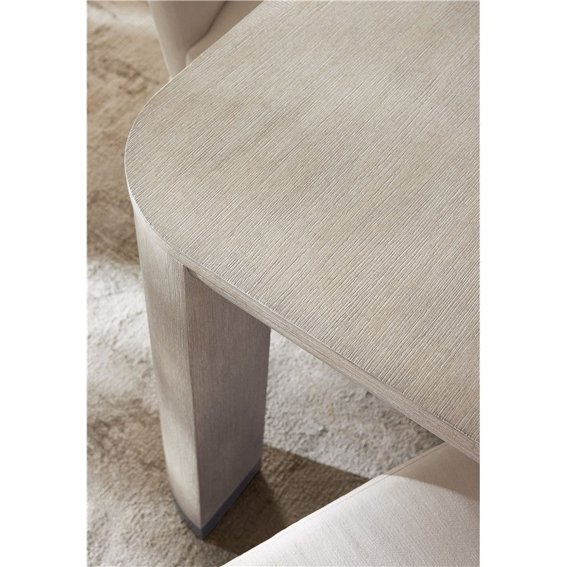 Modern Mood - Leg Dining Table With 1-24" Leaf - Beige
