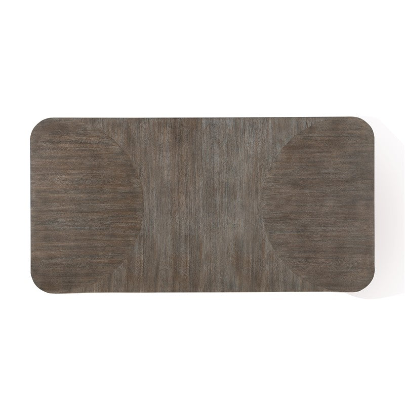 Modern Mood - Leg Dining Table With 1-24" Leaf - Dark Brown