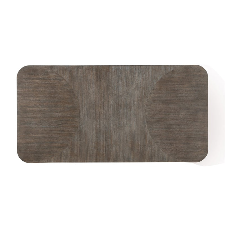 Modern Mood - Leg Dining Table With 1-24" Leaf - Dark Brown