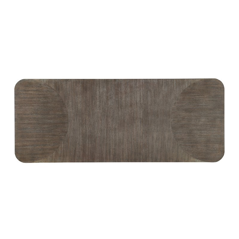 Modern Mood - Leg Dining Table With 1-24" Leaf - Dark Brown