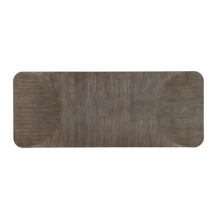 Modern Mood - Leg Dining Table With 1-24" Leaf - Dark Brown