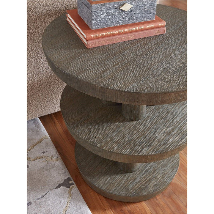Modern Mood - Round Side Table - Dark Brown