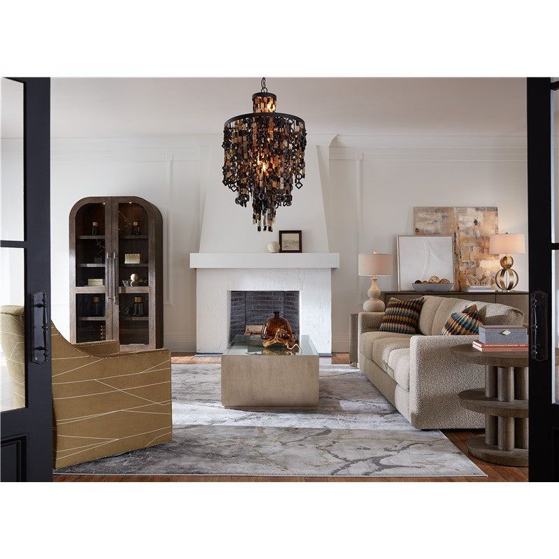 Modern Mood - Round Side Table - Dark Brown