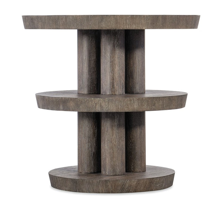 Modern Mood - Round Side Table - Dark Brown