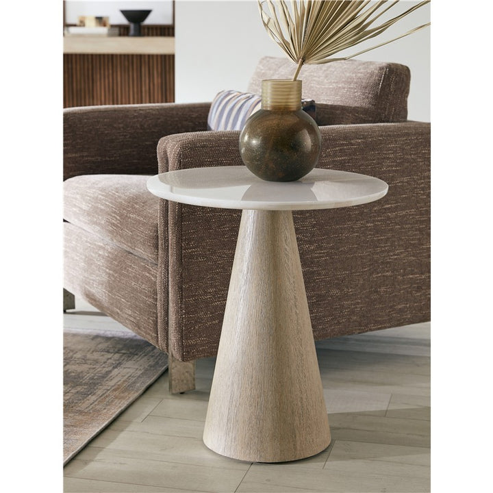 Modern Mood - Round Accent Table - Beige