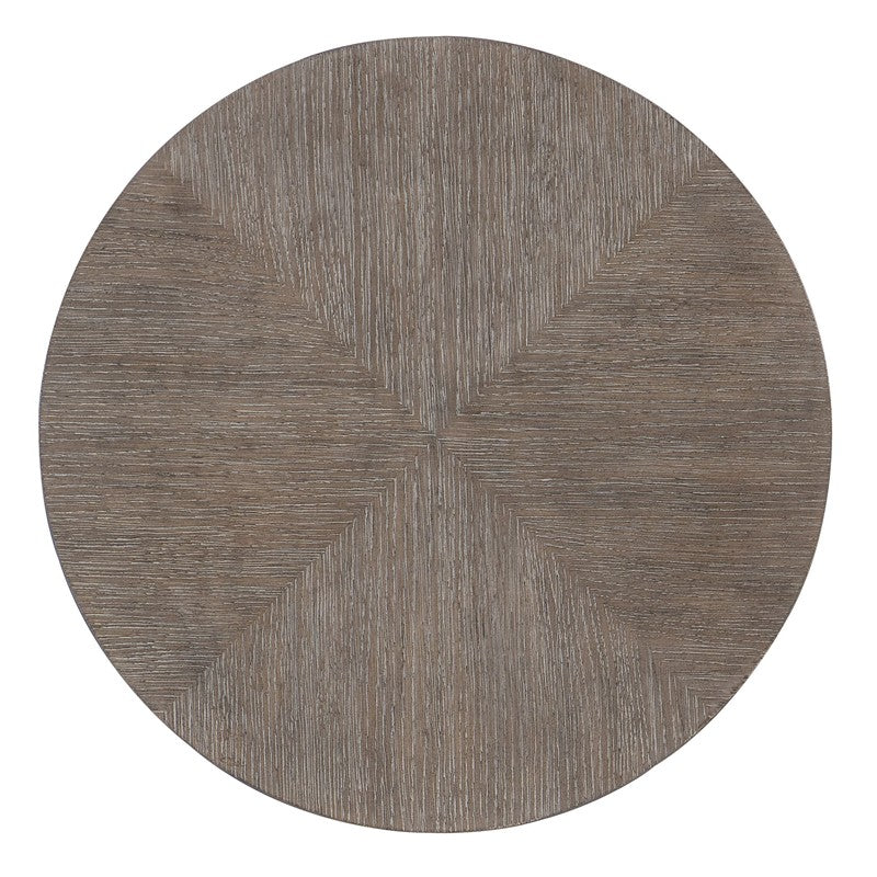 Modern Mood - Round End Table - Dark Brown