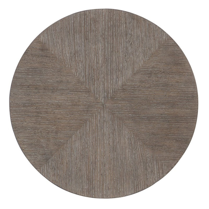 Modern Mood - Round End Table - Dark Brown