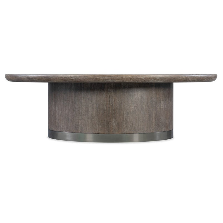 Modern Mood - Round Cocktail Table - Dark Brown