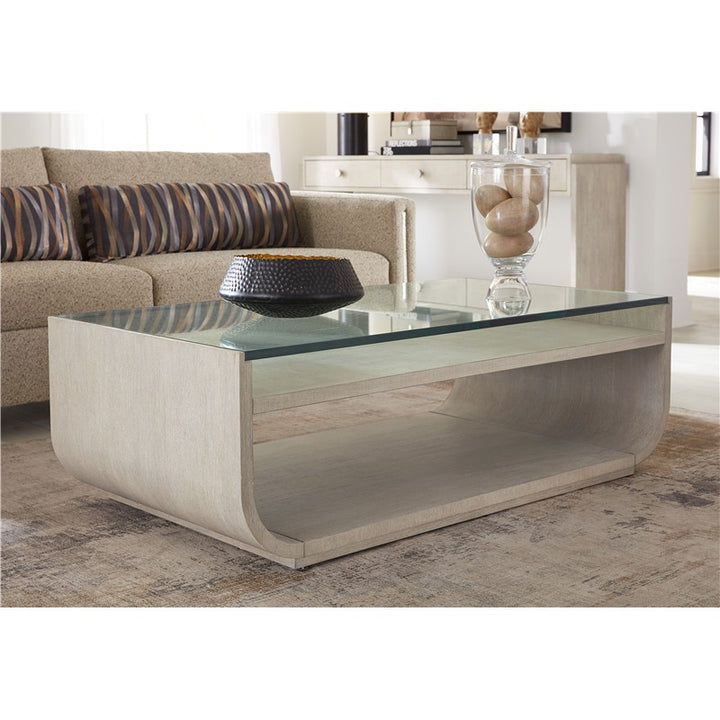 Modern Mood - Rectangle Cocktail Table - Beige
