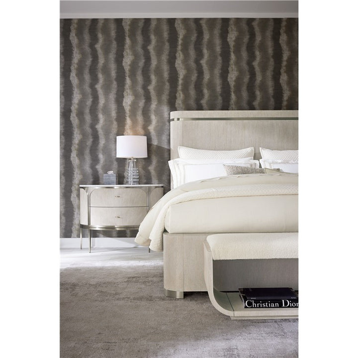 Modern Mood - Two-Drawer Nightstand - Beige