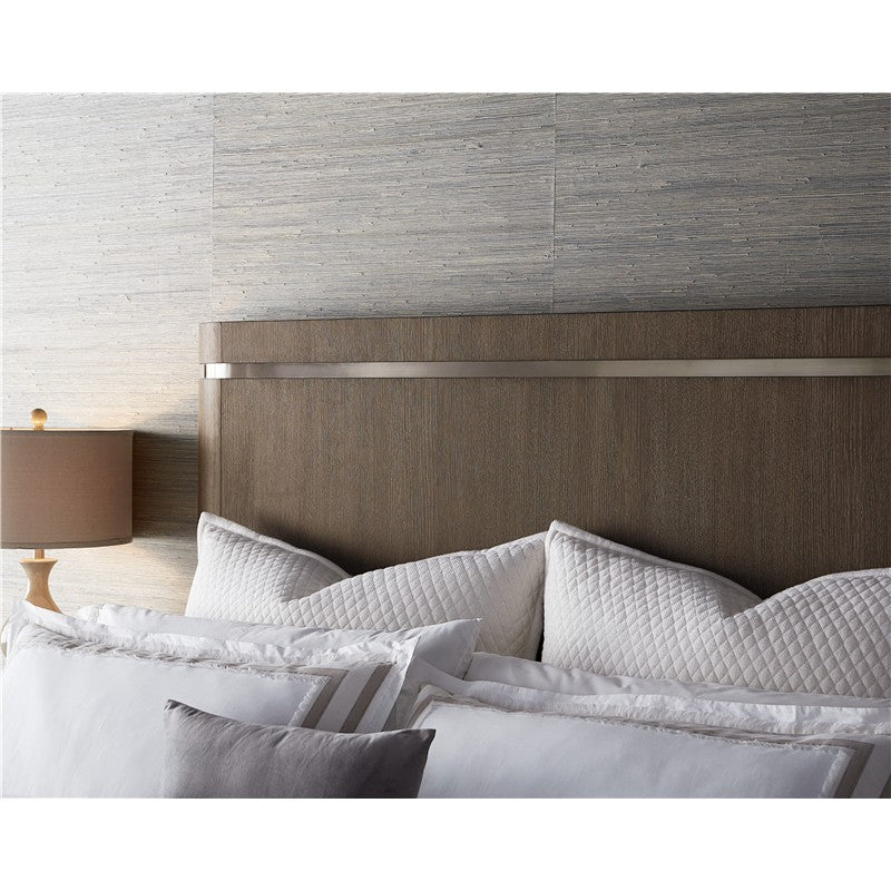 Modern Mood - California King Panel Bed - Dark Brown