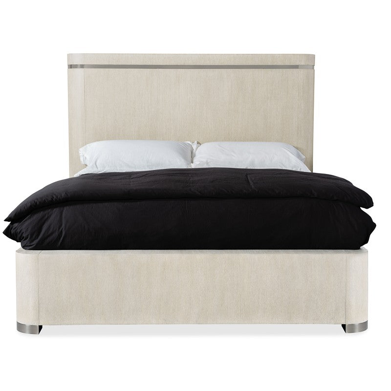 Modern Mood - King Panel Bed - Beige