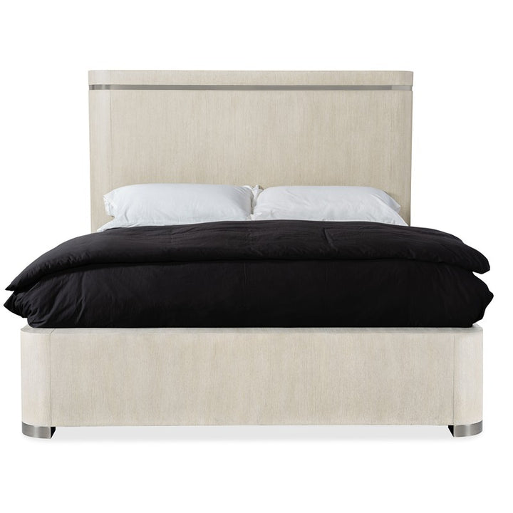 Modern Mood - King Panel Bed - Beige