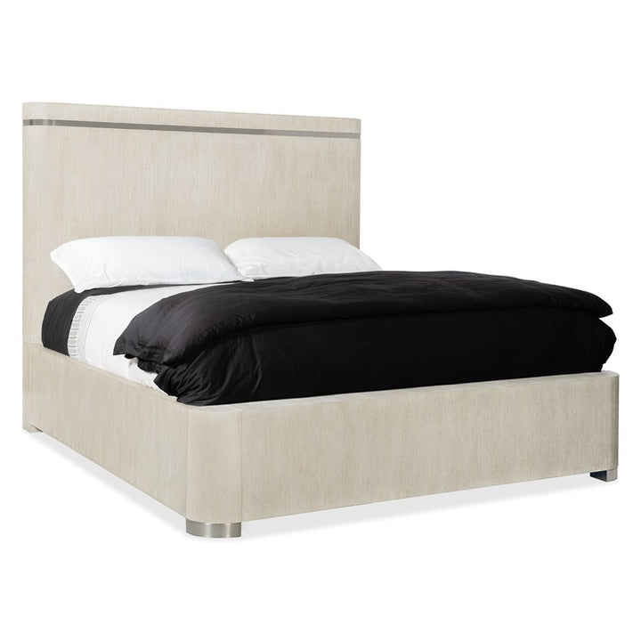 Modern Mood - King Panel Bed - Beige