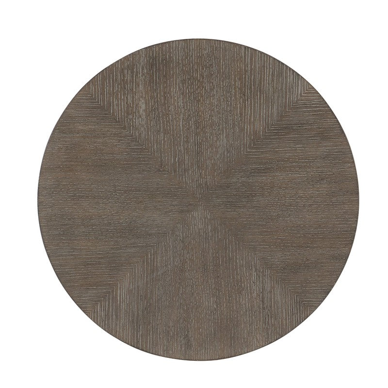Modern Mood - Round Nightstand - Dark Brown