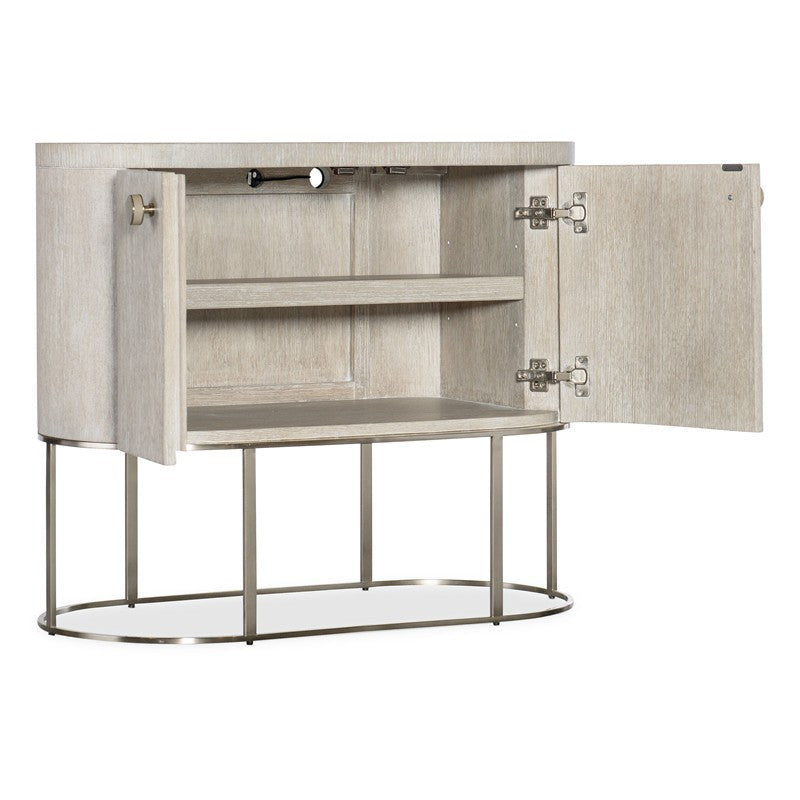 Modern Mood - Oval Nightstand - Beige