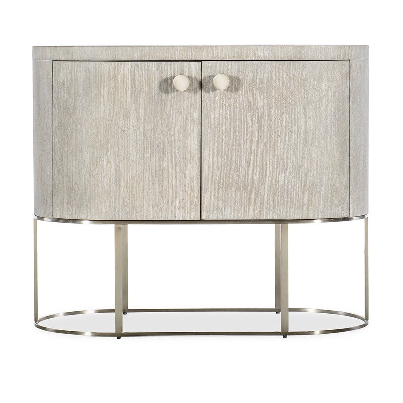 Modern Mood - Oval Nightstand - Beige