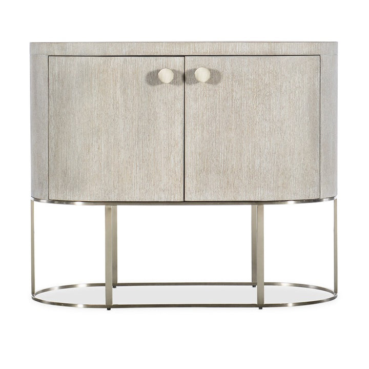 Modern Mood - Oval Nightstand - Beige