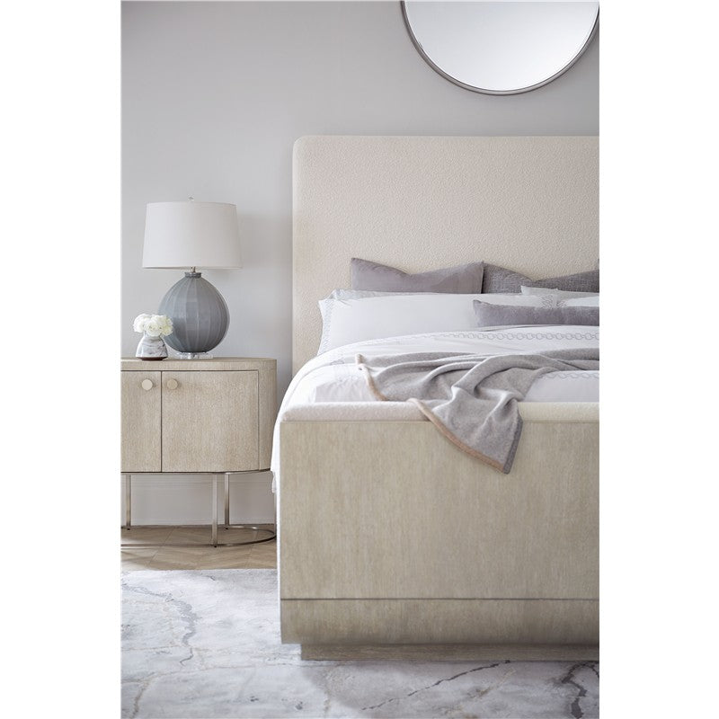 Modern Mood - Oval Nightstand - Beige