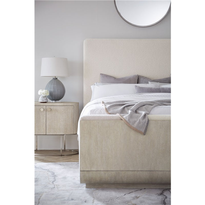 Modern Mood - Oval Nightstand - Beige