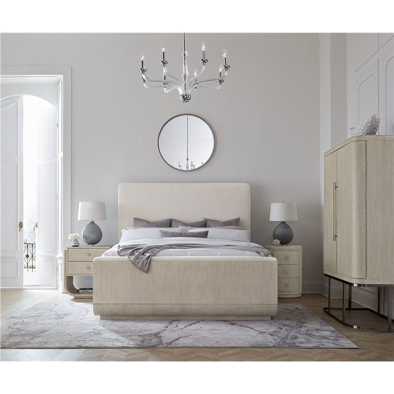 Modern Mood - Two Drawer Nightstand - Beige