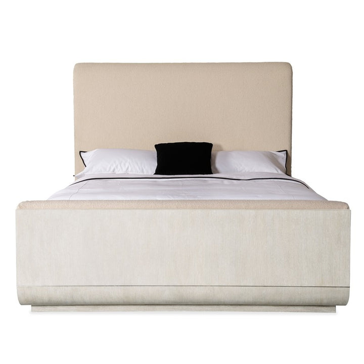 Modern Mood - Queen Upholstered Panel Bed - Diamond