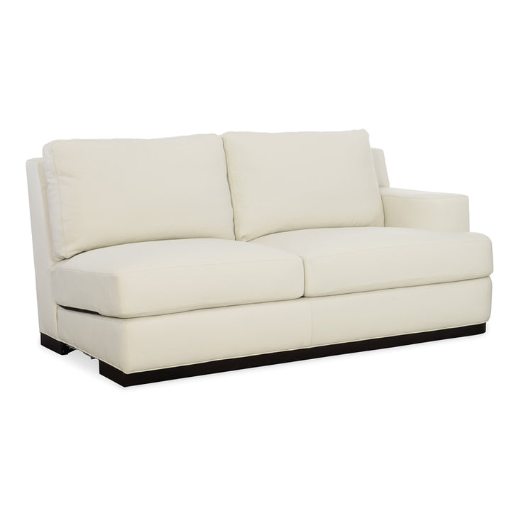 Elias One Arm Loveseat - Right Arm Facing