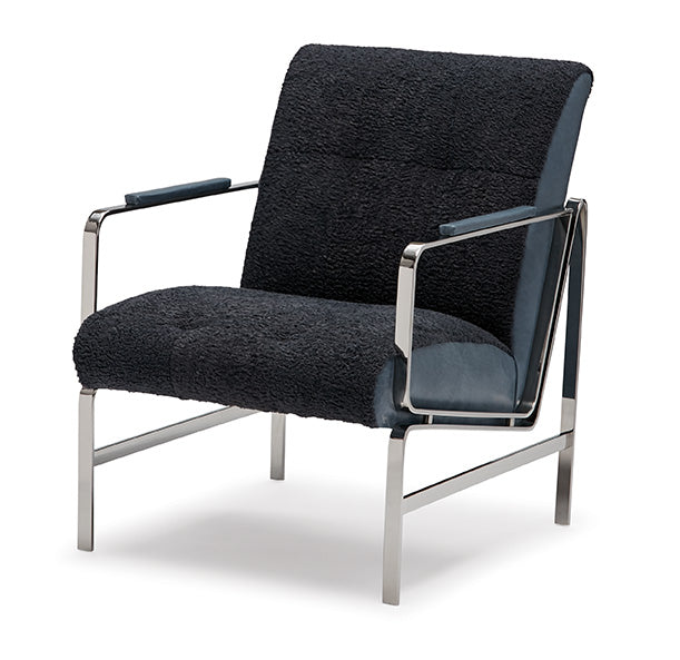 Jada Tufted Chrome Chair
