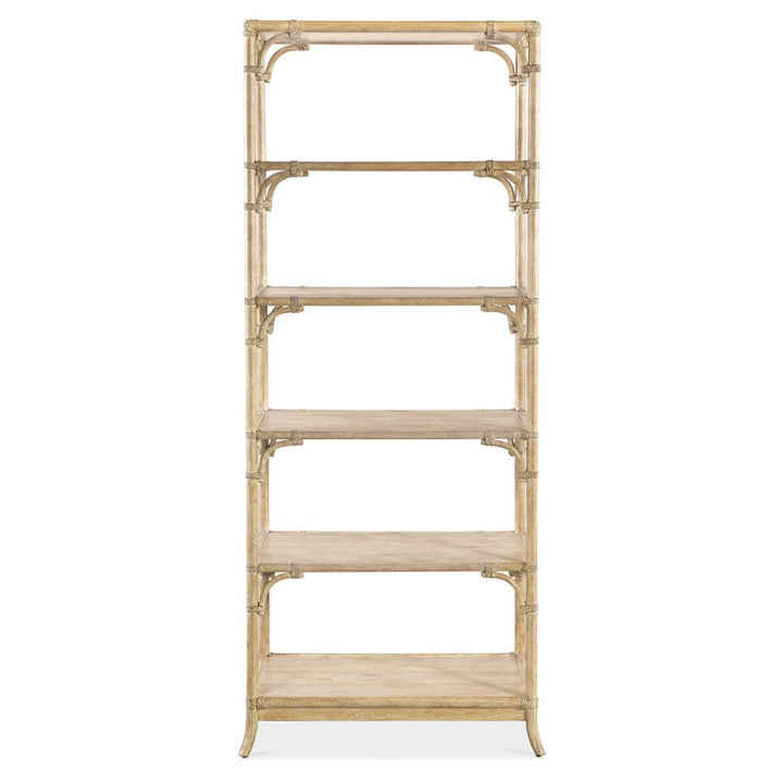 Retreat - Pole Rattan Bookcase - Beige
