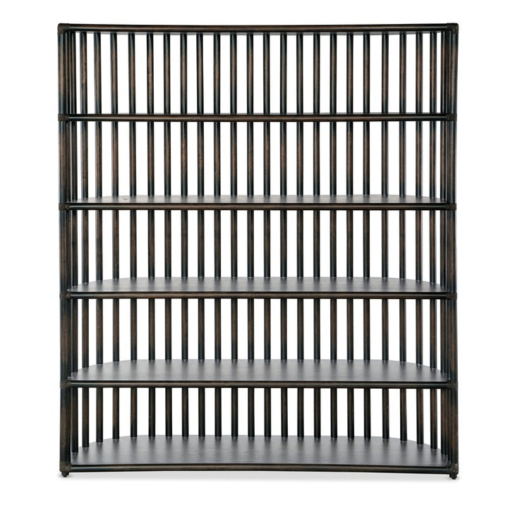 Retreat - Slatted Bookcase - Black