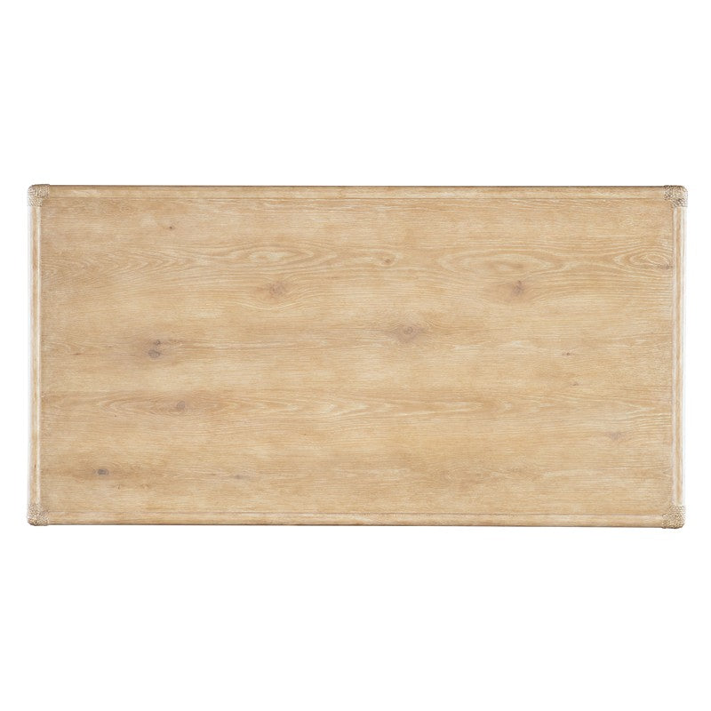 Retreat - Pole Rattan Writing Desk - Beige
