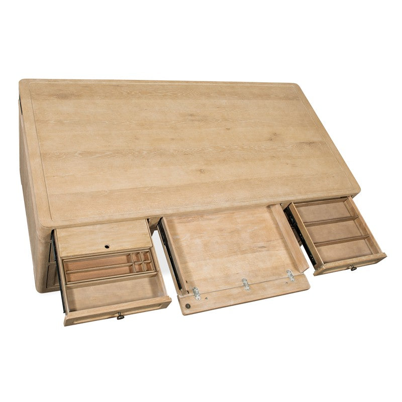 Retreat - Executive Desk - Beige