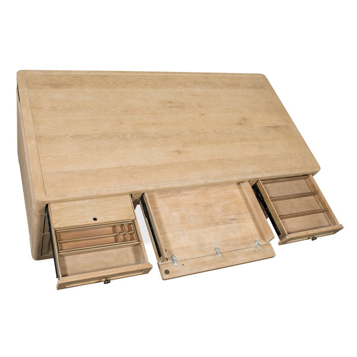 Retreat - Executive Desk - Beige