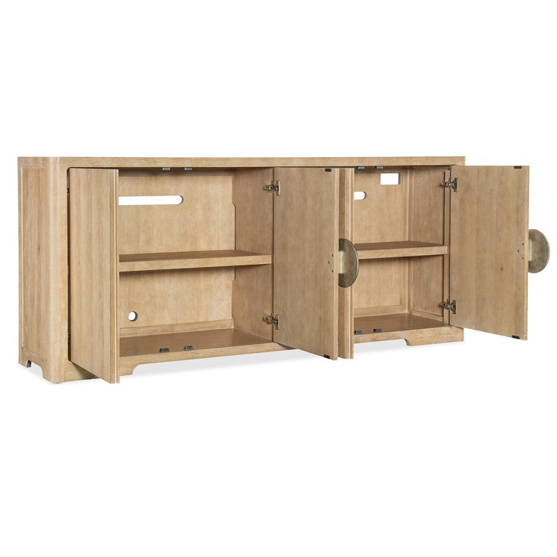 Retreat - Entertainment Credenza - Beige