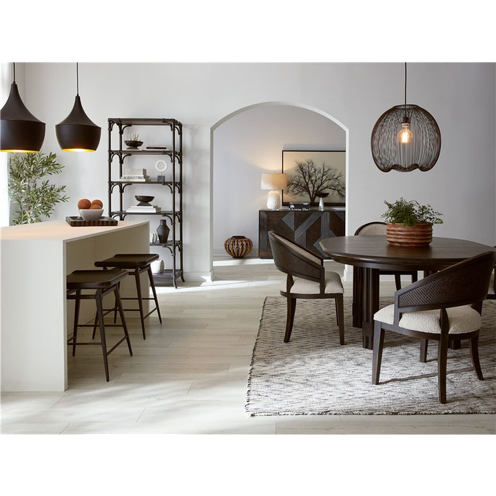 Retreat - Entertainment Credenza - Dark Brown