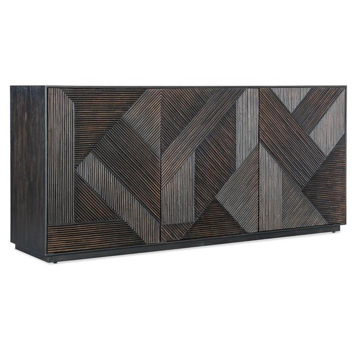 Retreat - Entertainment Credenza - Dark Brown