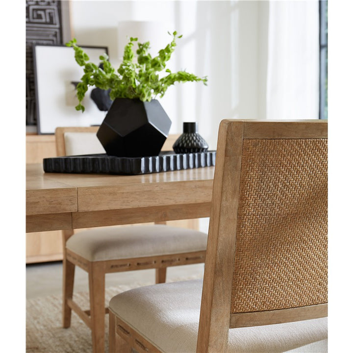 Retreat - Rectangle Dining Table With 1-22" Leaf - Beige